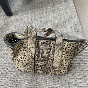 Tory Burch Snakeskin Bag